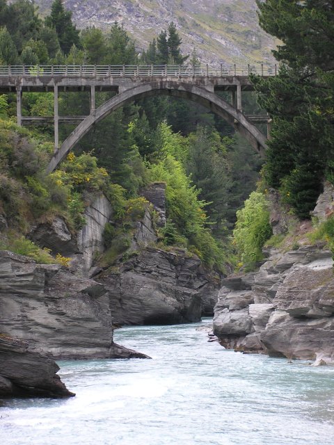 Bridge over the Shotover River