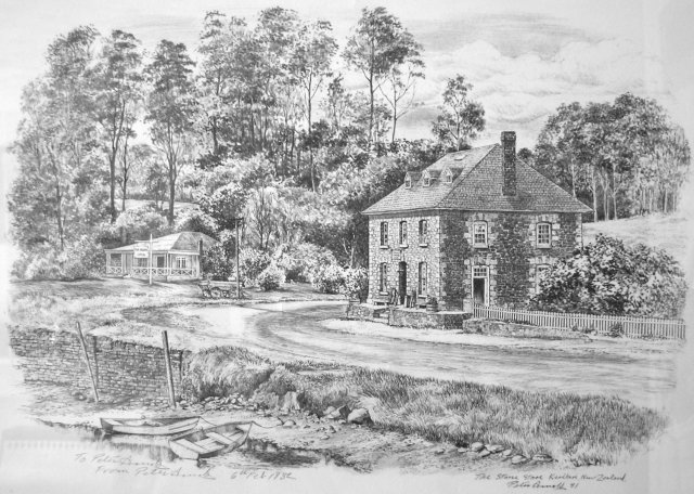 Kerikeri Stone Store Print