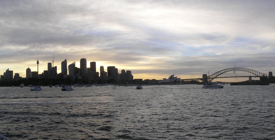 Sydney Sunset Pano