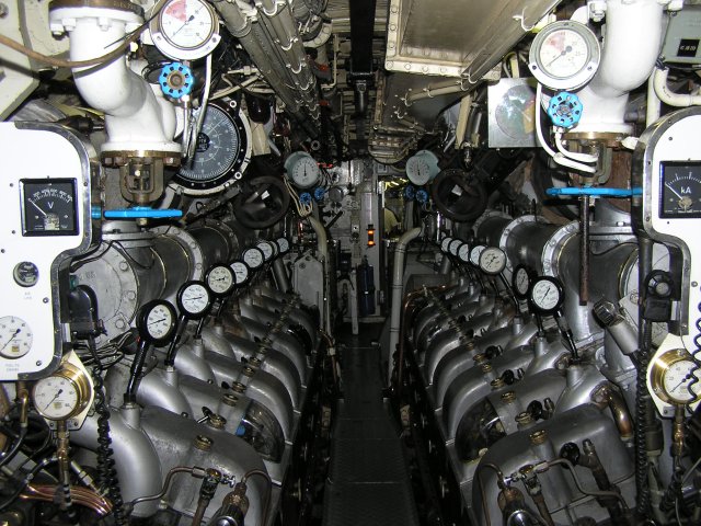 Onslow engine room
