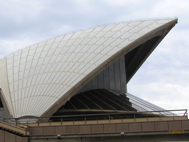 Opera house sail