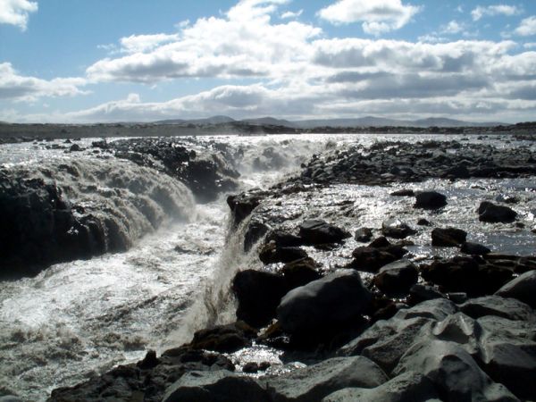 Muddy Waterfall